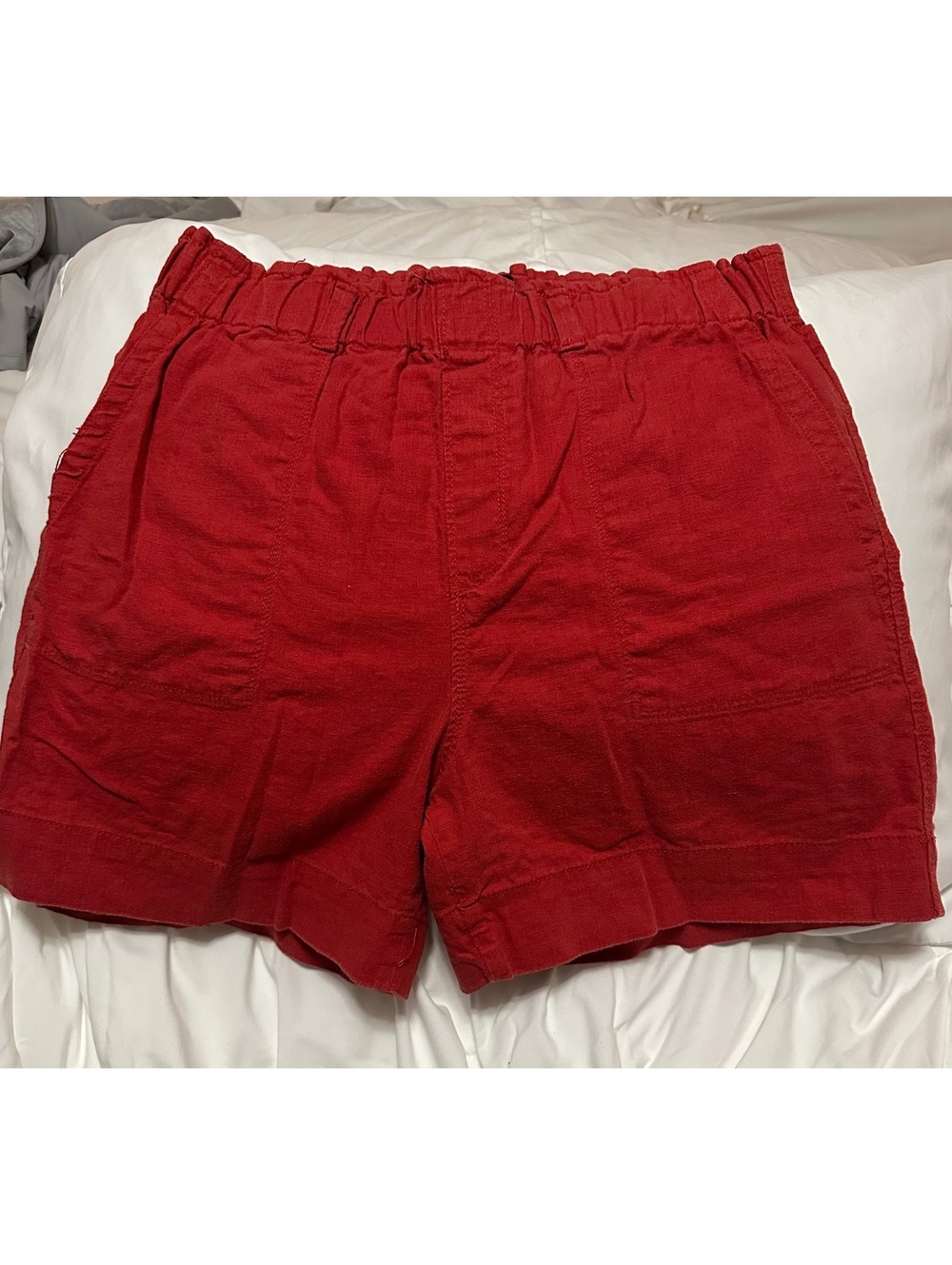 Linen shorts